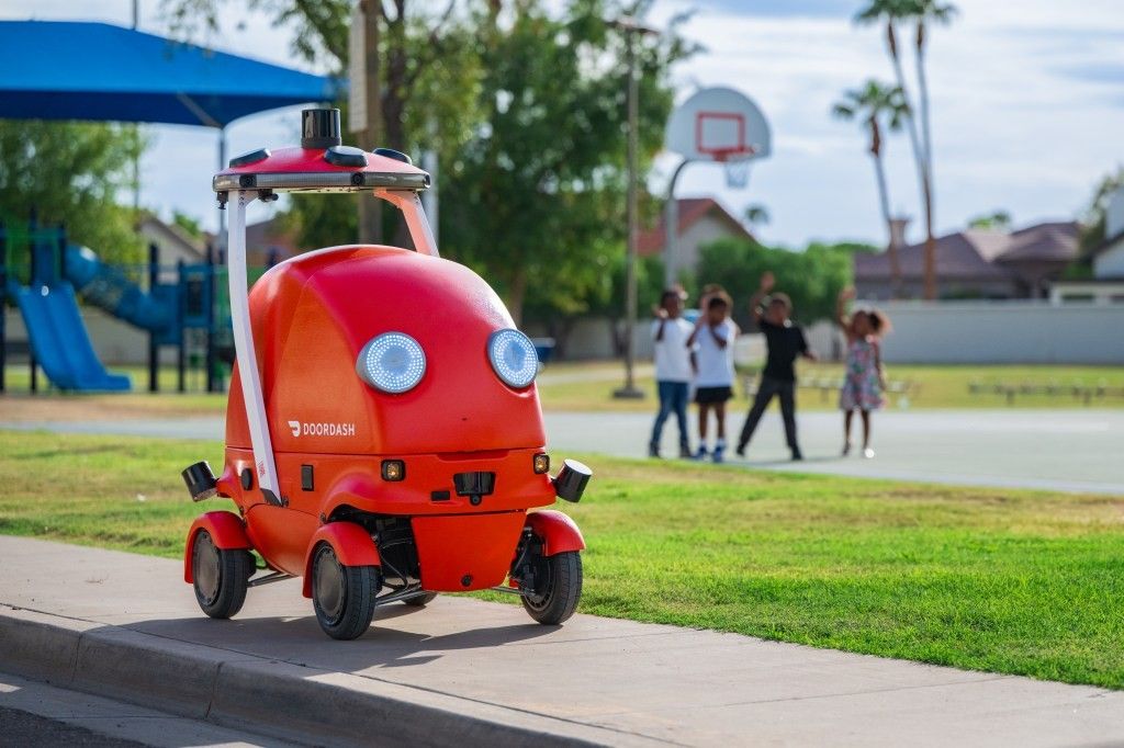 Doordash's Autonomous Delivery Robots Signal A New Era in Food Logistics