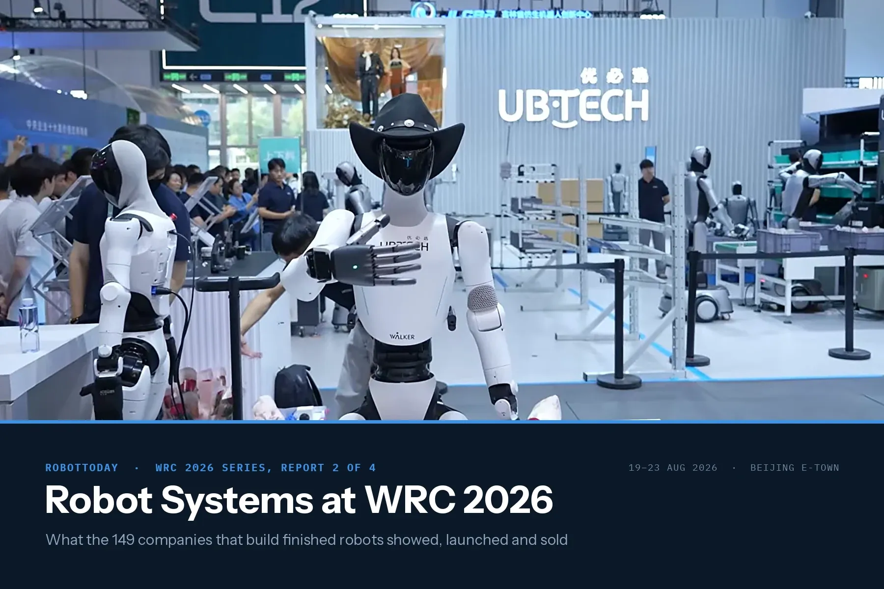 WRC 2026 Robot Systems: 149 Companies That Build Robots