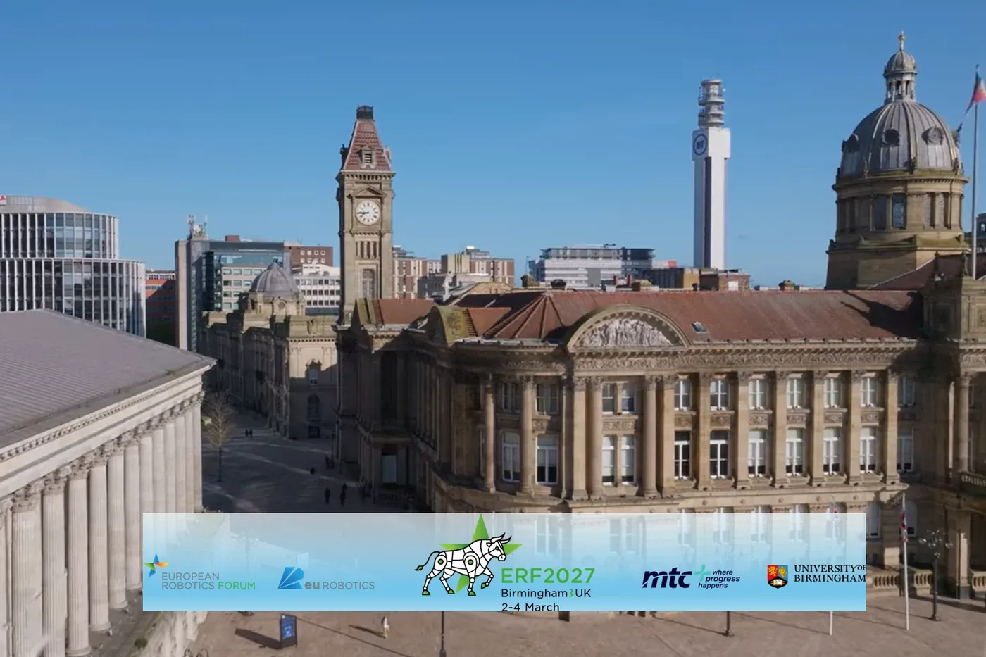 European Robotics Forum (ERF) 2027 | Europe's Leading Robotics & AI Conference
