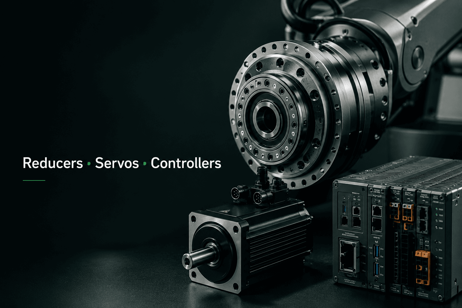 The Core Components Battle of Indutrial Robot,  Reducers, Servo Systems & Controllers 