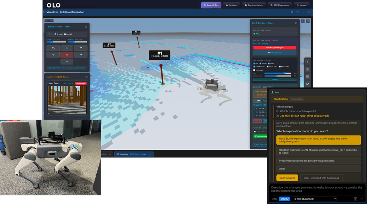 Inside OLO Robotics: a technical look at browser-based ROS 2 development and hardware integration