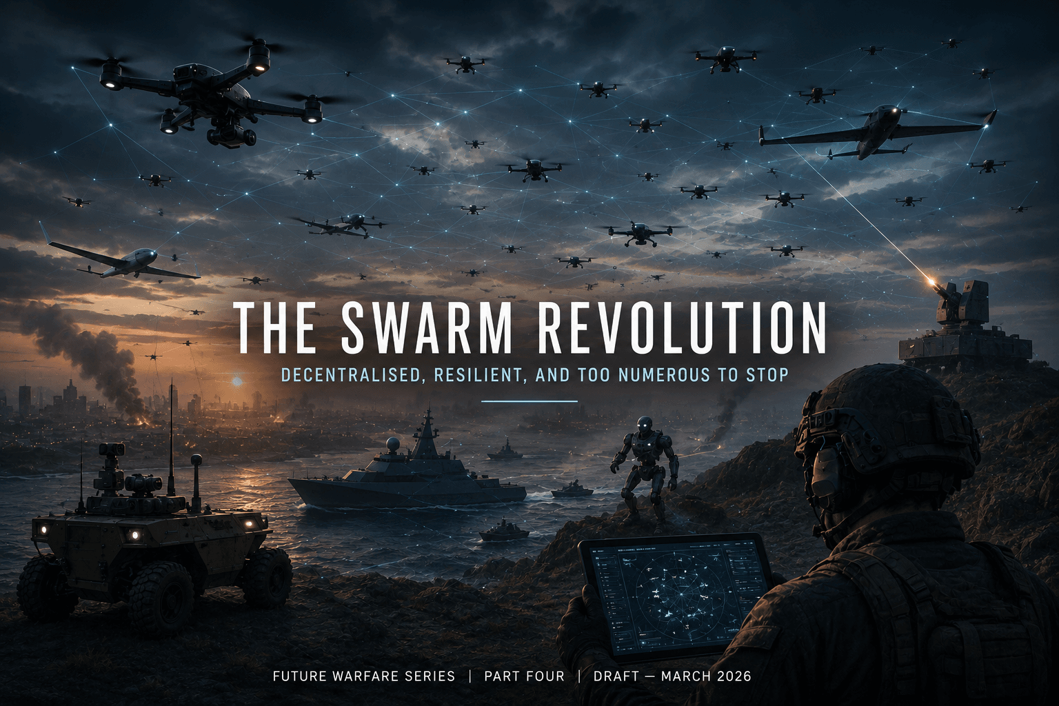 FUTURE WARFARE | The Swarm Revolution - Decentralised, Resilient, and Too Numerous to Stop