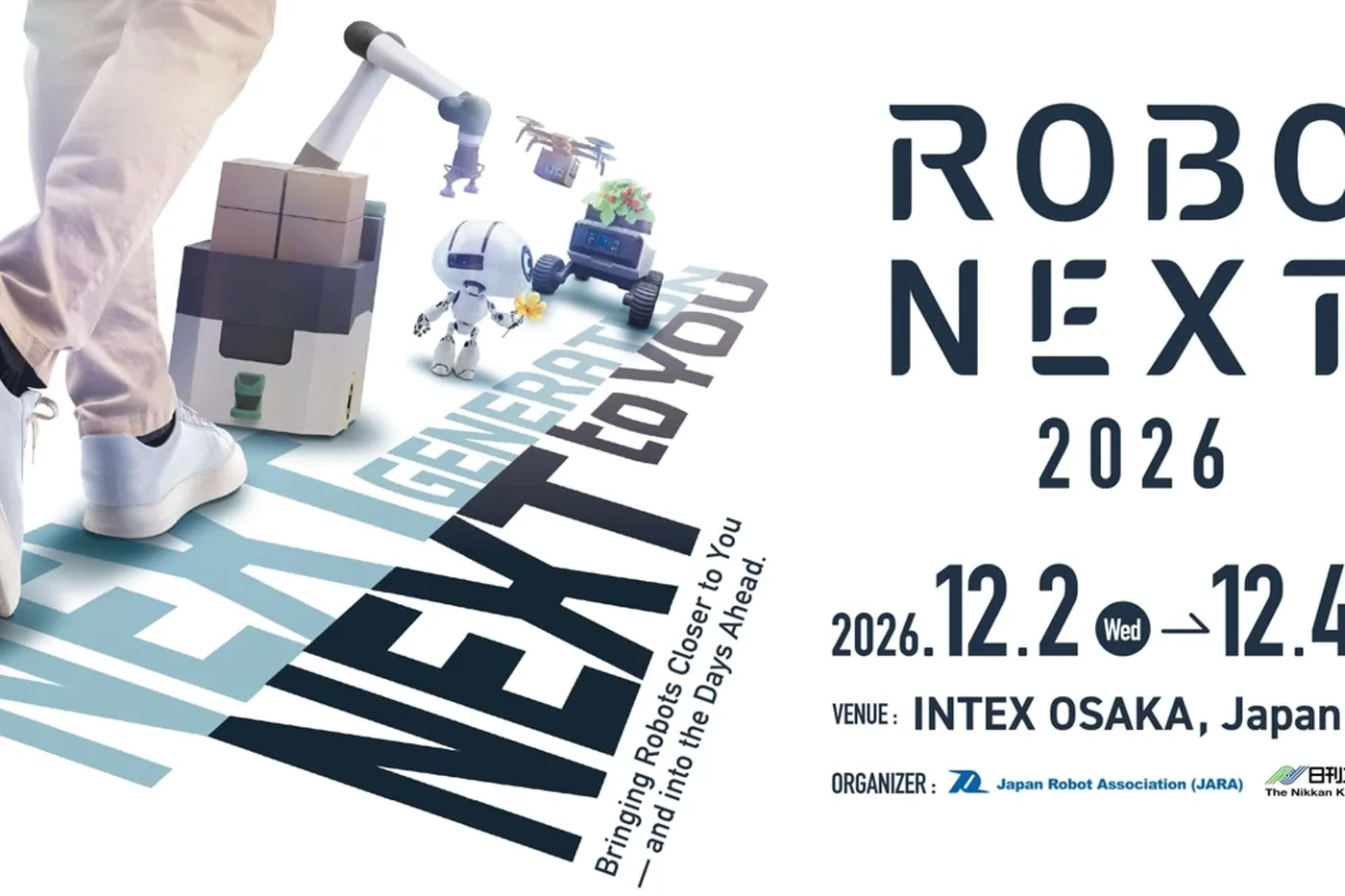 RoboNext 2026 | Japan's Next-Generation Robotics & AI Exhibition