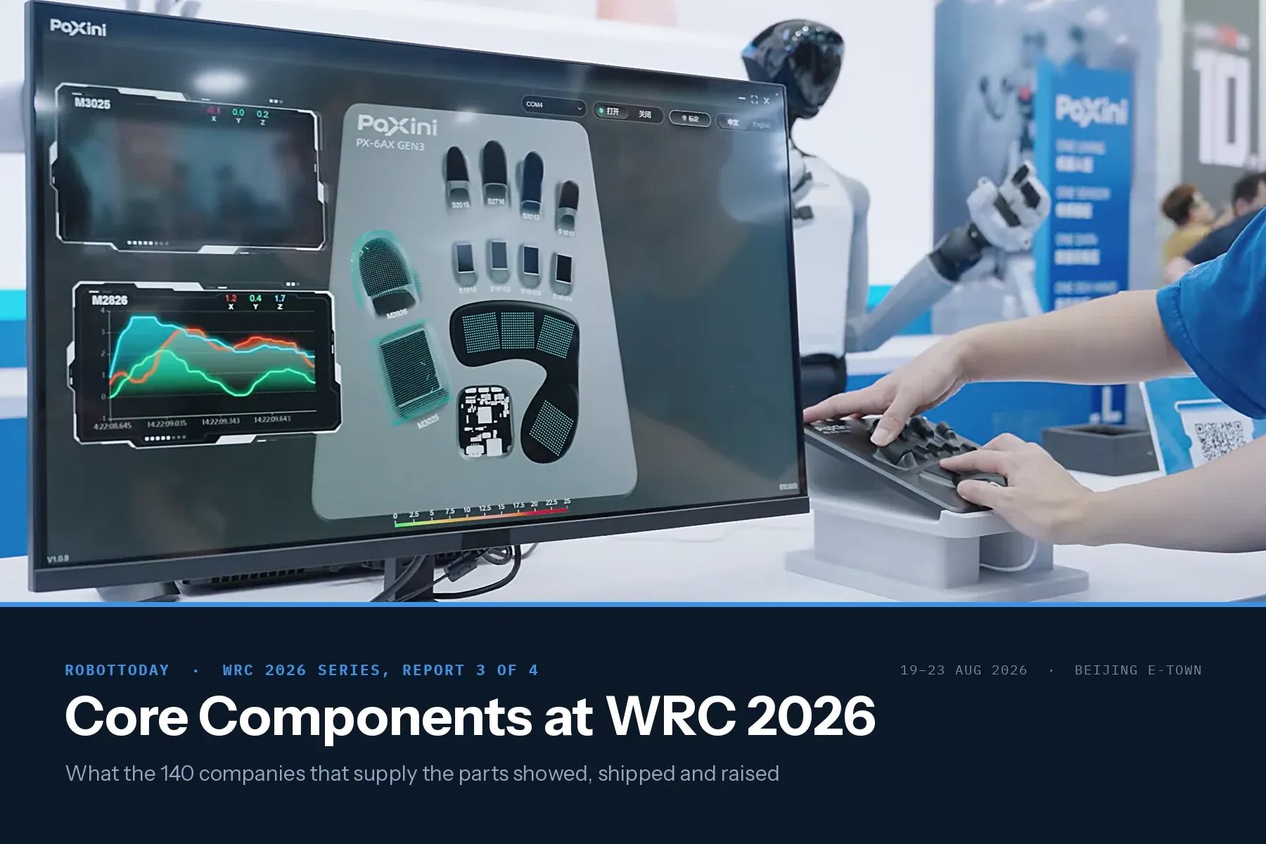 WRC 2026 Core Components: 137 Robot Parts Suppliers